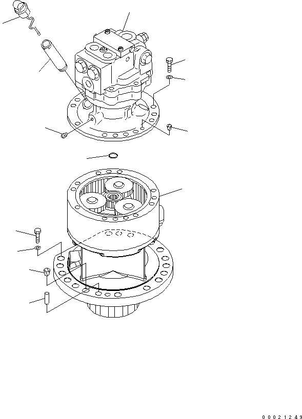 SWING MACHINERY A. (203-26-00123) KOMATSU