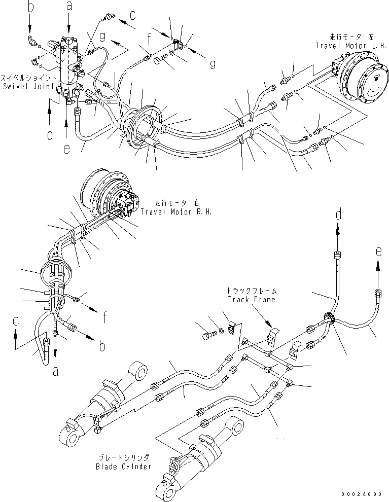 Шланг 07096-20407 KOMATSU