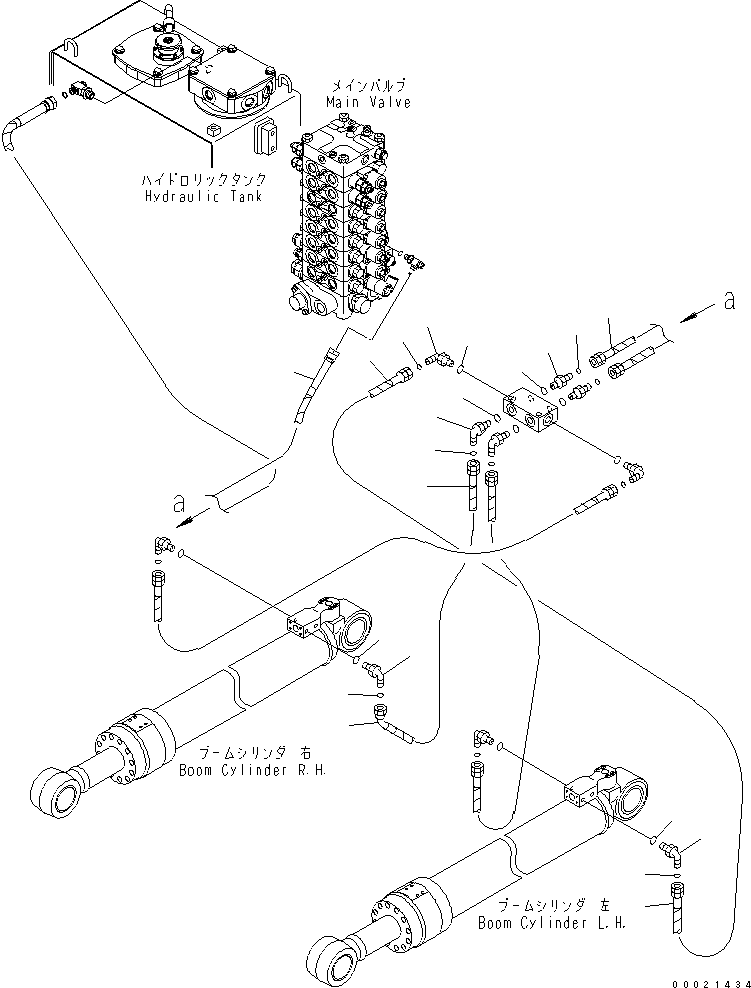 Шланг в сборе 203-62-K1010 KOMATSU