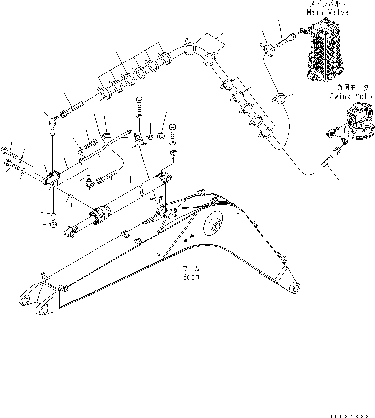 Шланг 02760-00254 KOMATSU