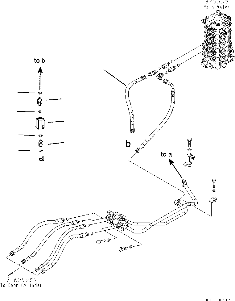 Шланг 02777-006A4 KOMATSU
