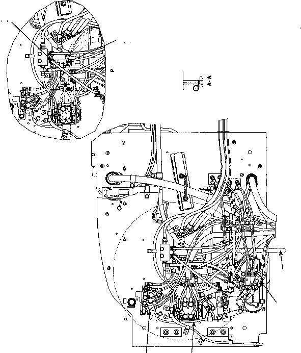 Жгут проводов 22B-946-5350 KOMATSU