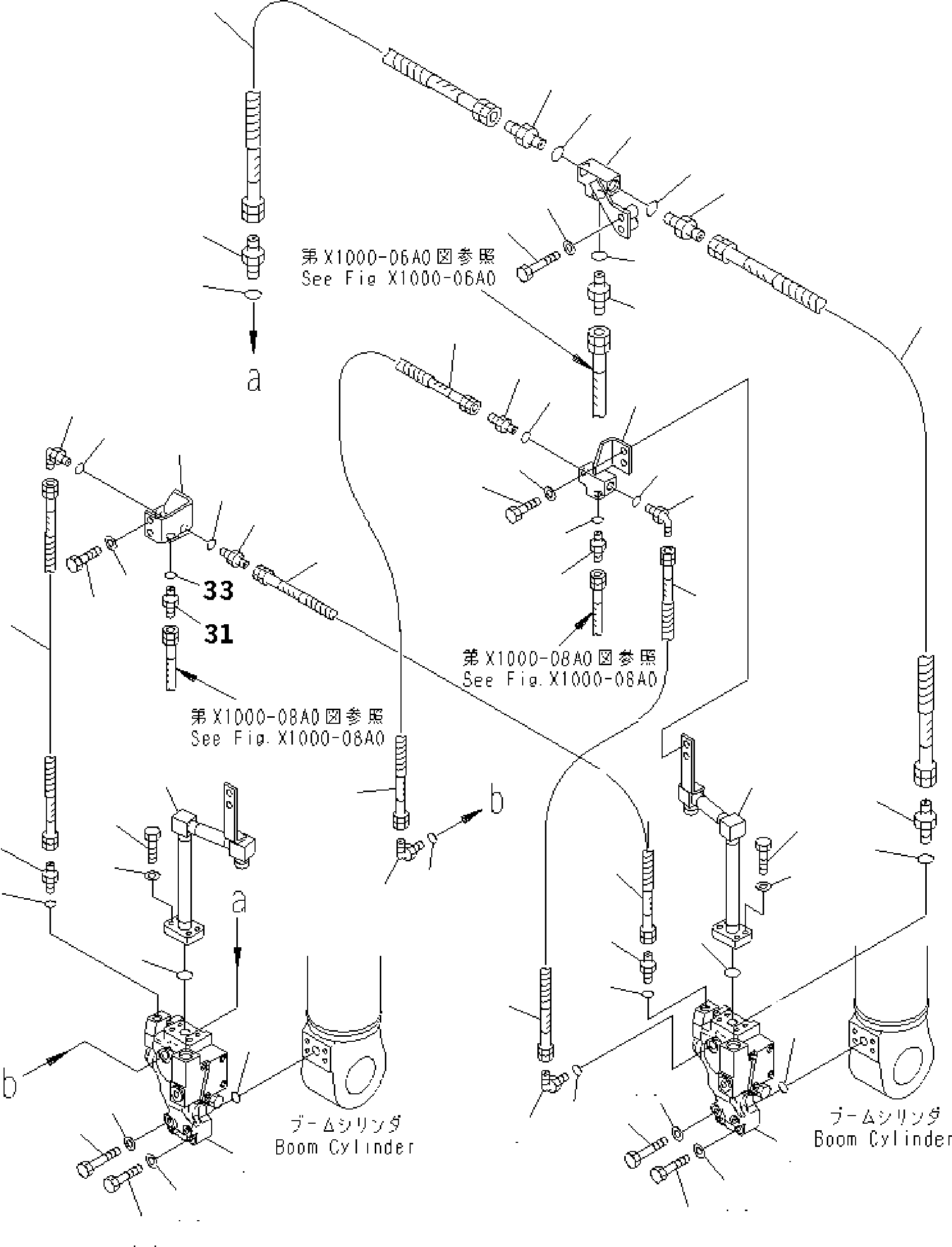 Шланг 22B-62-15580 KOMATSU