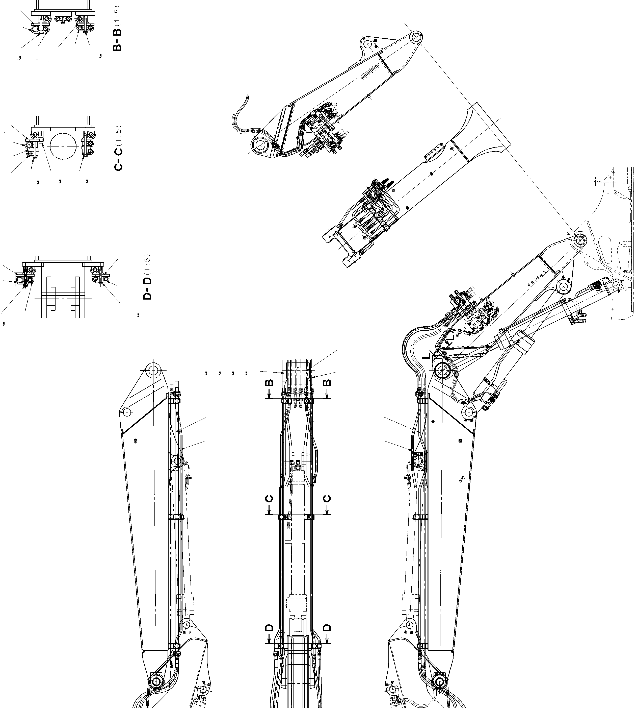 Шланг 07096-00511 KOMATSU