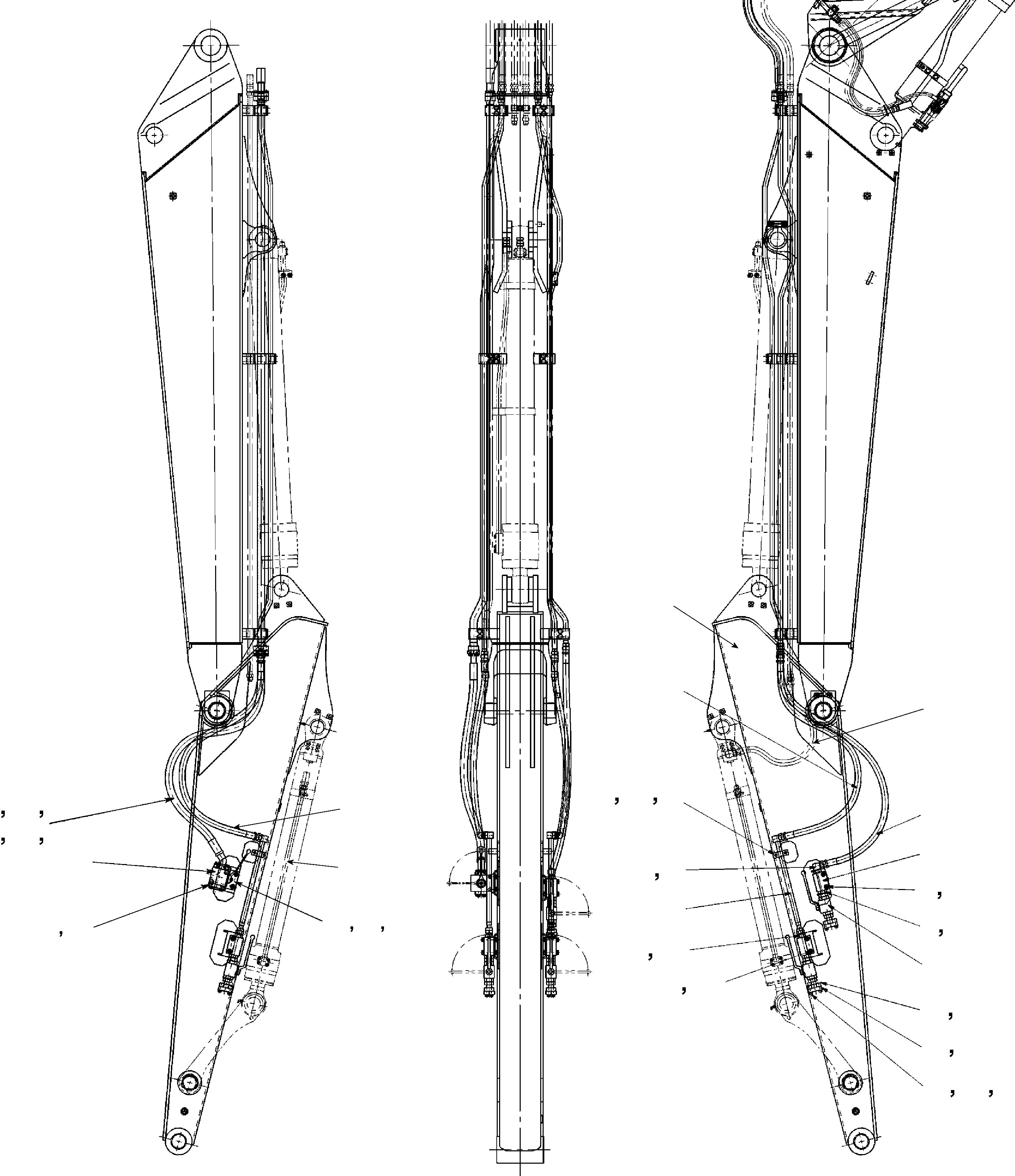 Рычаг 22A-70-KA180 KOMATSU