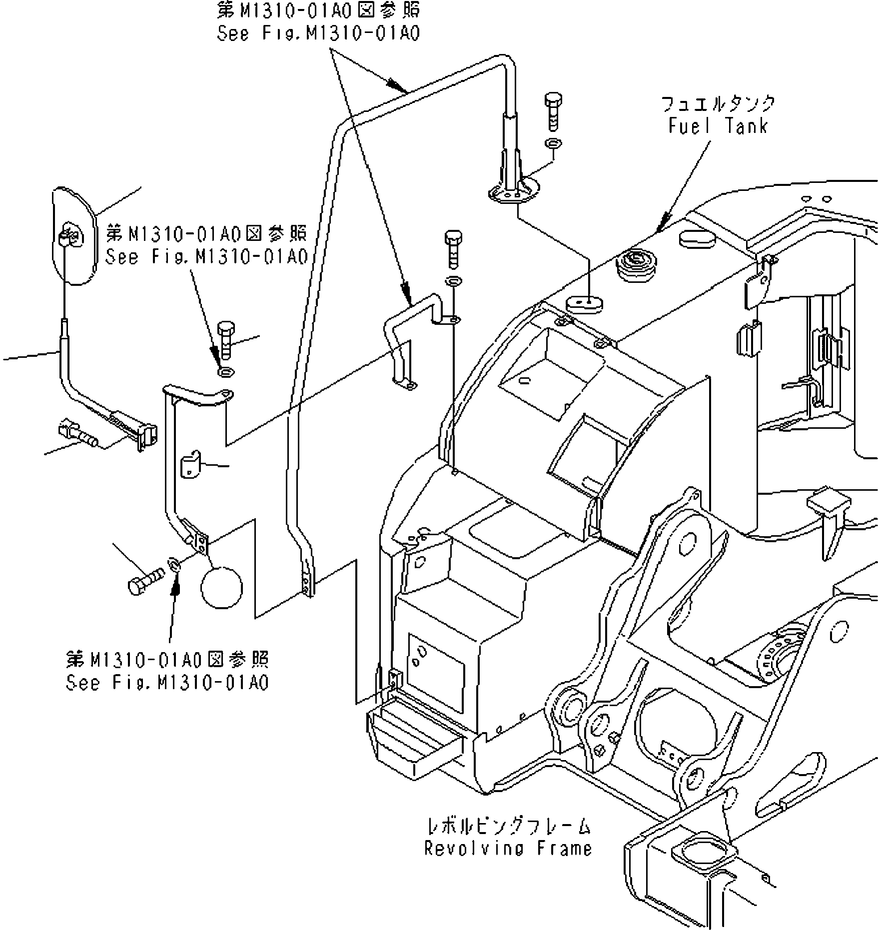 Рукоятка-захват 22B-946-4990 KOMATSU
