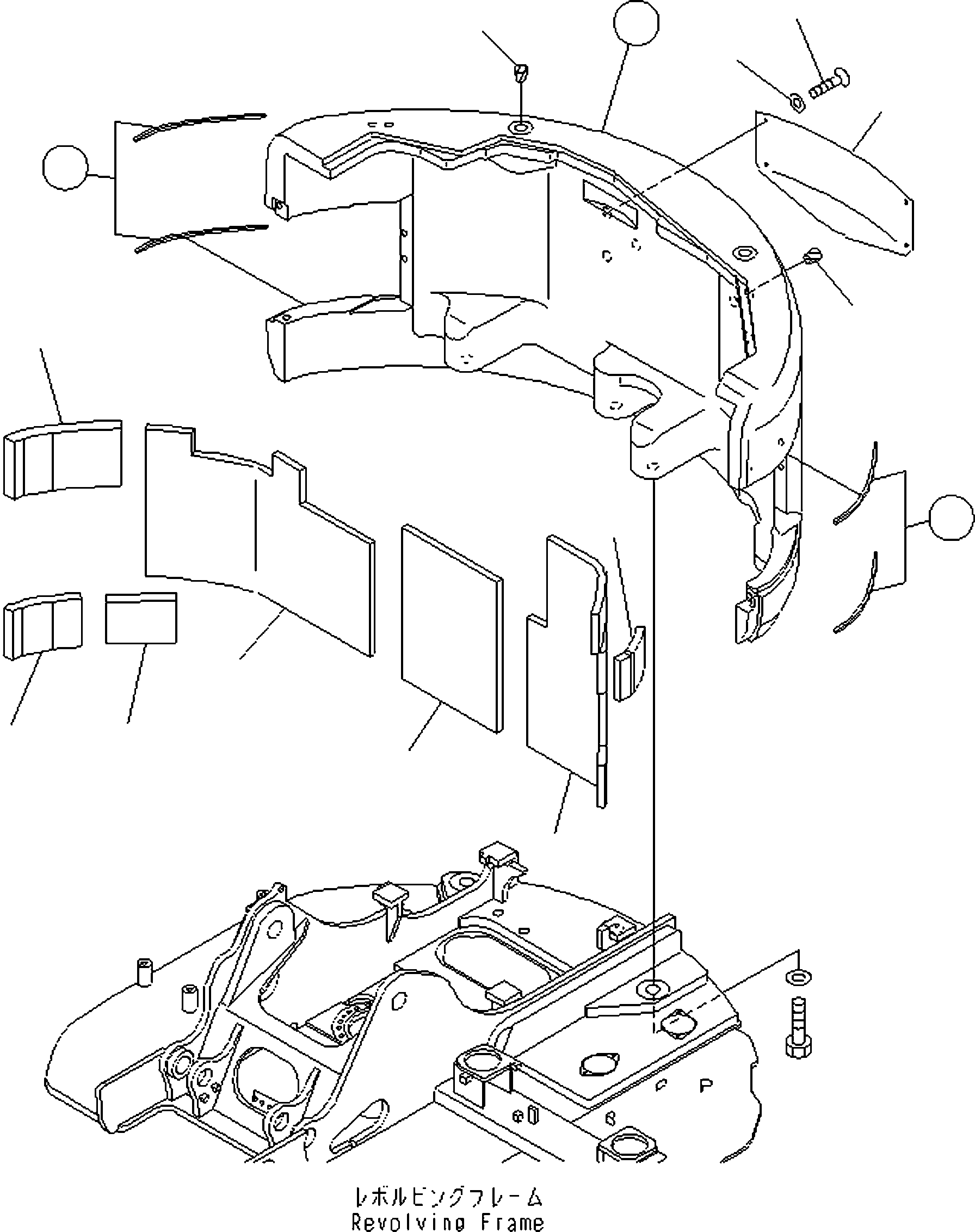 COUNTER WEIGHT 22A-914-1321 KOMATSU