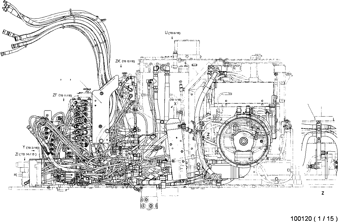 Шланг 07286-01645 KOMATSU