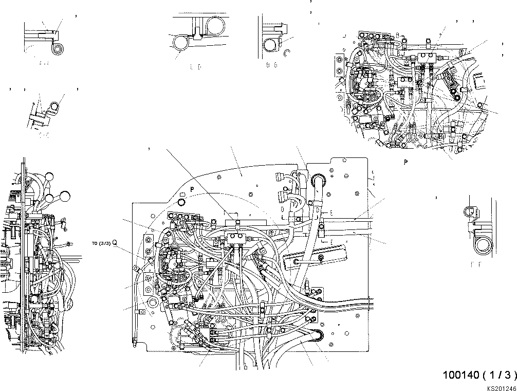 HOSE ASS’Y LH 22B-914-8340 KOMATSU