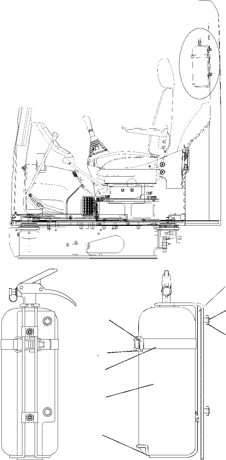 Кронштейн 22B-914-K730 KOMATSU