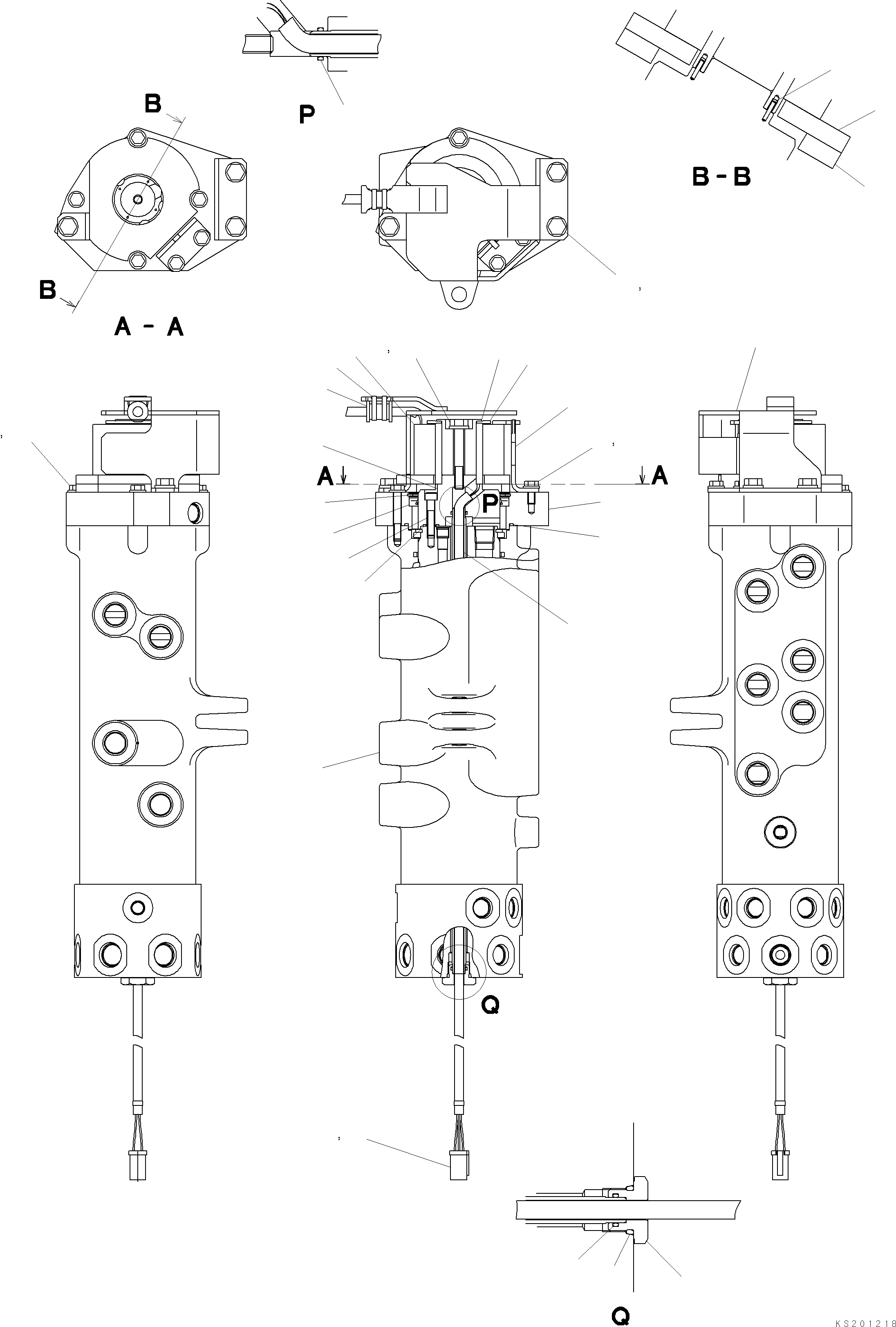Клин 08192-16400 KOMATSU