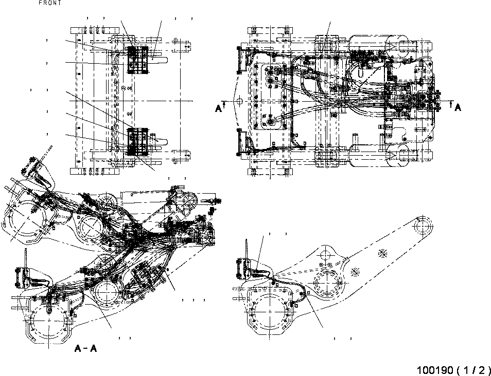 Ограждение 22B-914-9630 KOMATSU