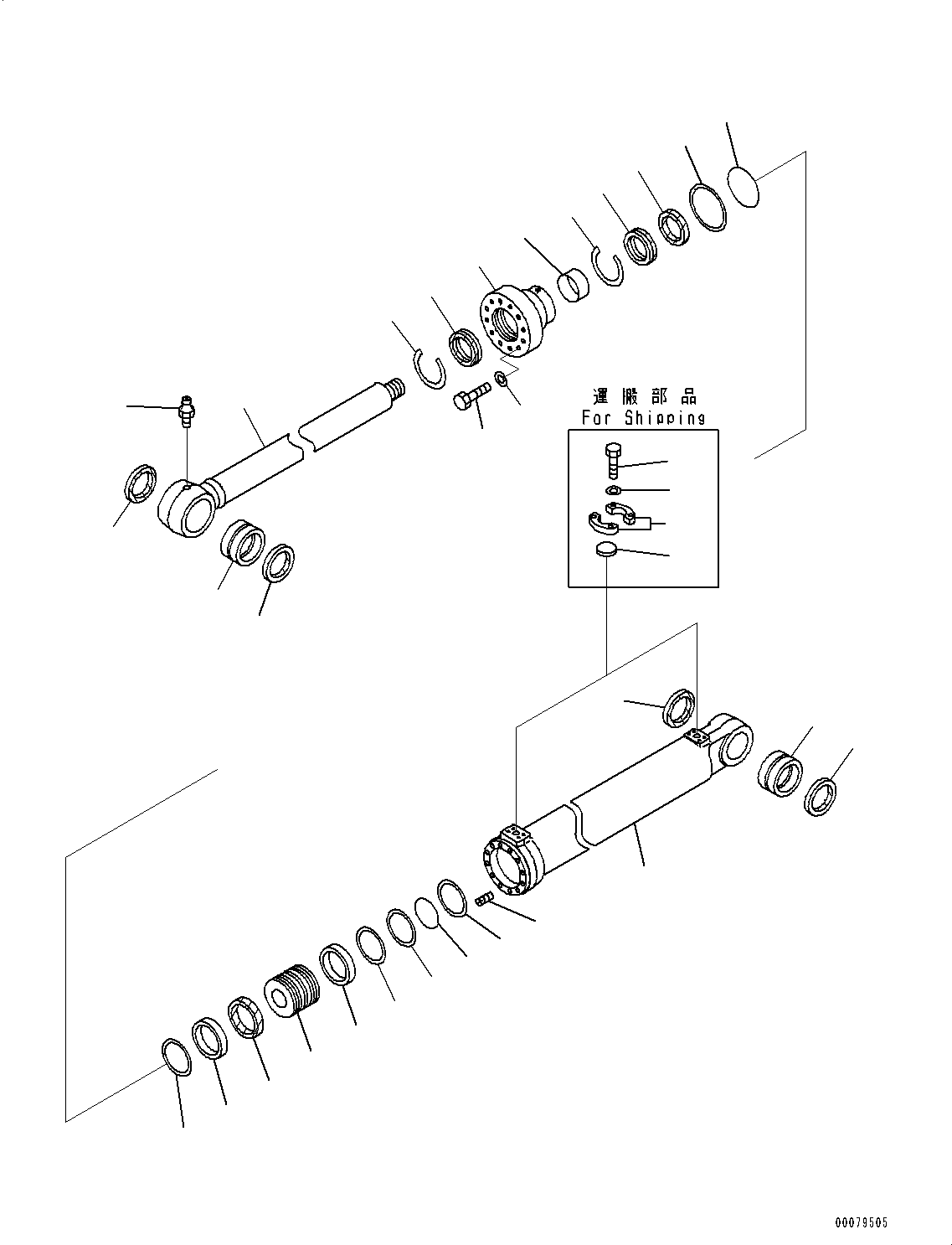 Комплект прокладок 707-99-53310 KOMATSU