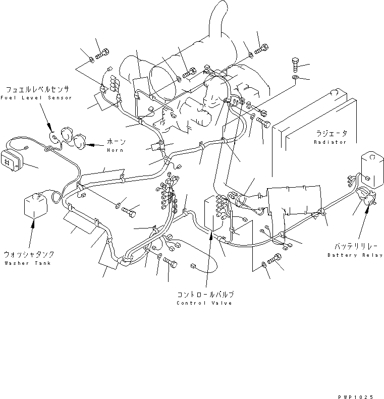 Жгут проводов 21P-06-K2145 KOMATSU