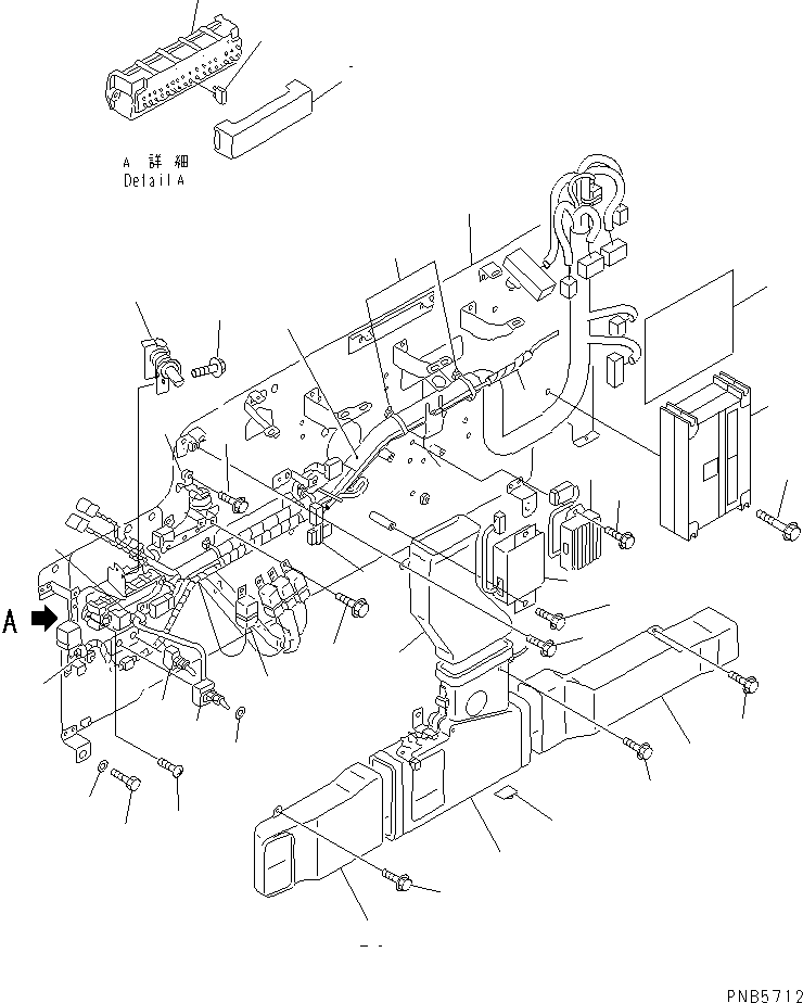 Контроллер 7834-24-2001 KOMATSU