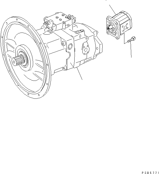 Винт 21P-60-K4010 KOMATSU