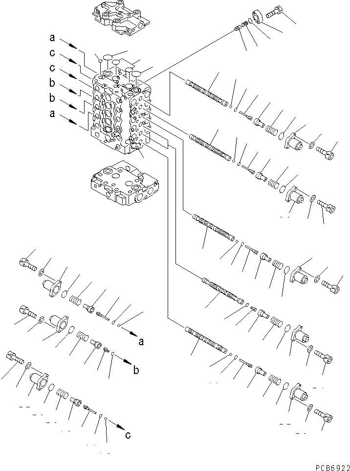 корпус в сборе 723-36-00601 KOMATSU