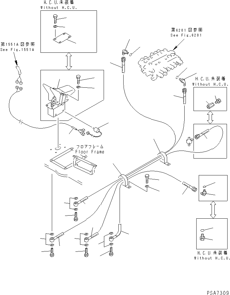 Шланг 21P-973-K170 KOMATSU