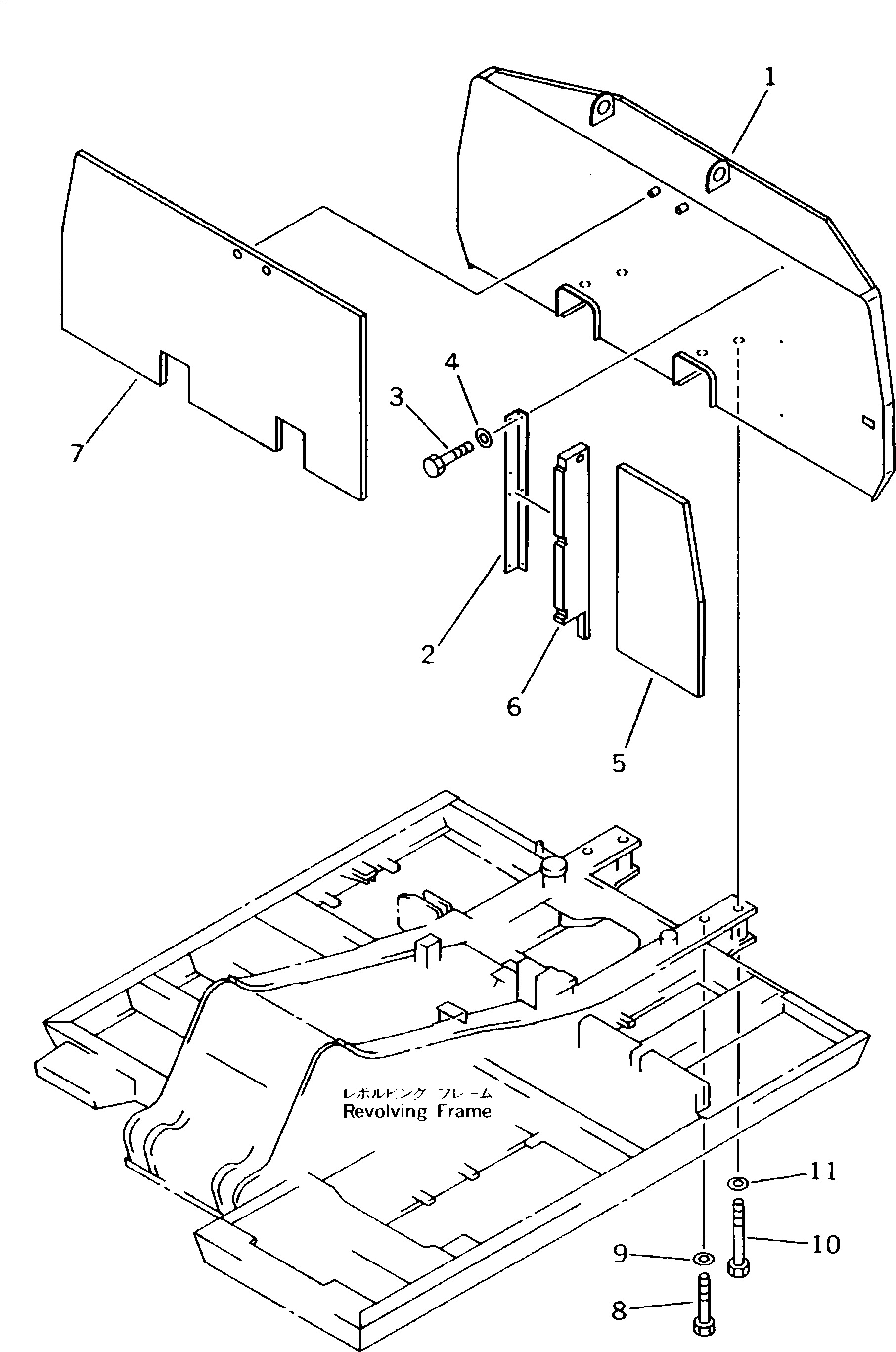 WEIGHT,COUNTER 203-46-K1122 KOMATSU