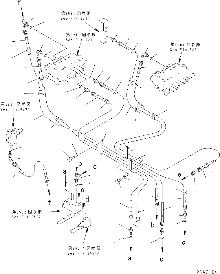 Шланг 07102-20221 KOMATSU