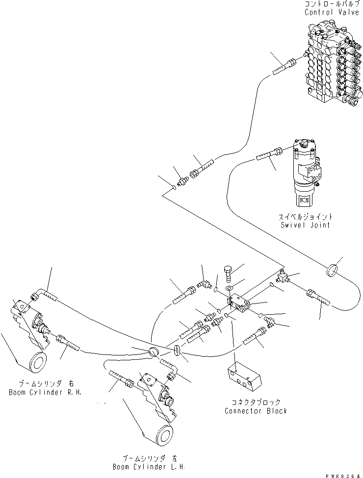 Шланг 21P-62-K4610 KOMATSU