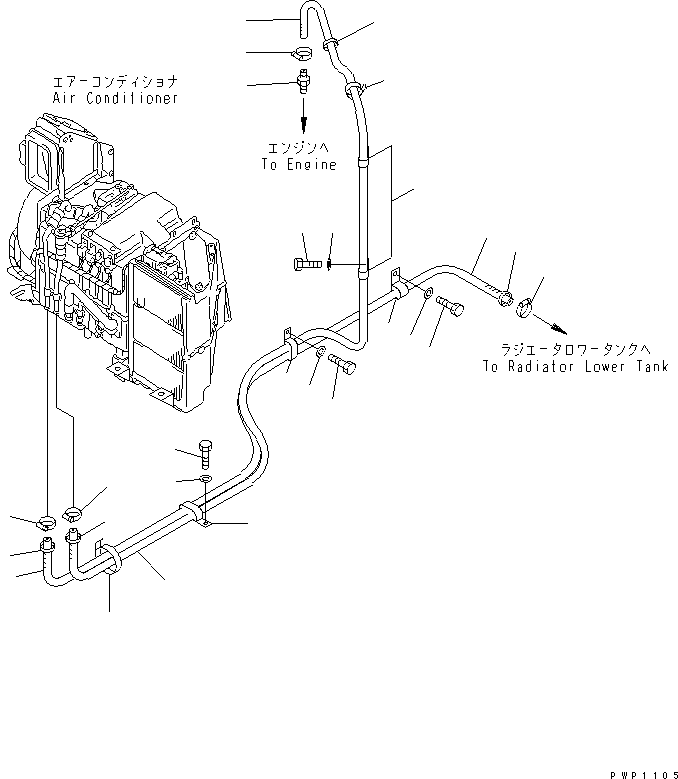 Шланг 09483-00422 KOMATSU