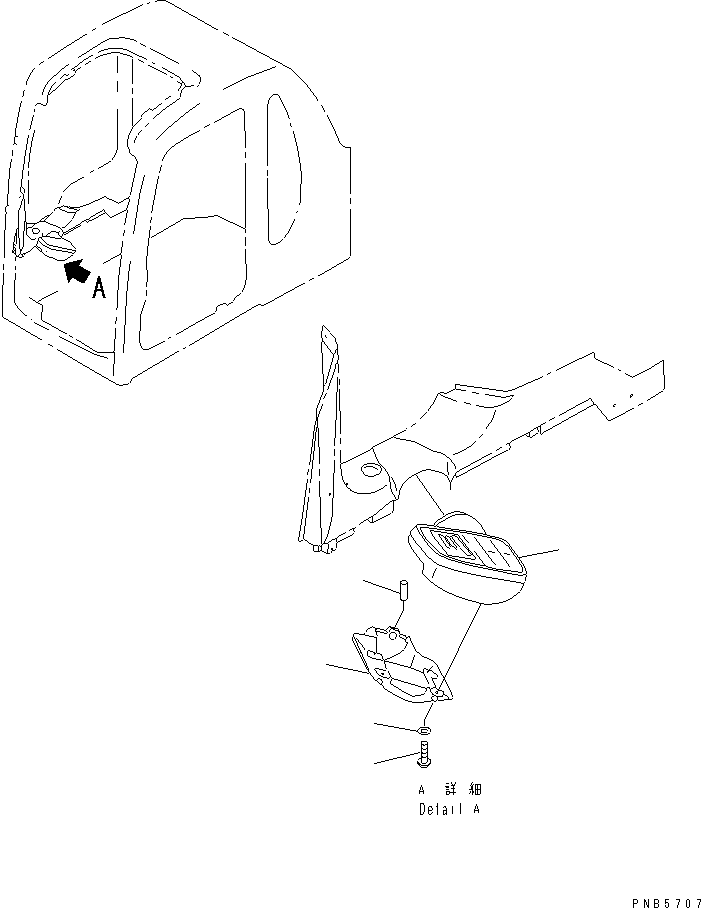 MONITOR ASS'Y 7834-78-2000 KOMATSU