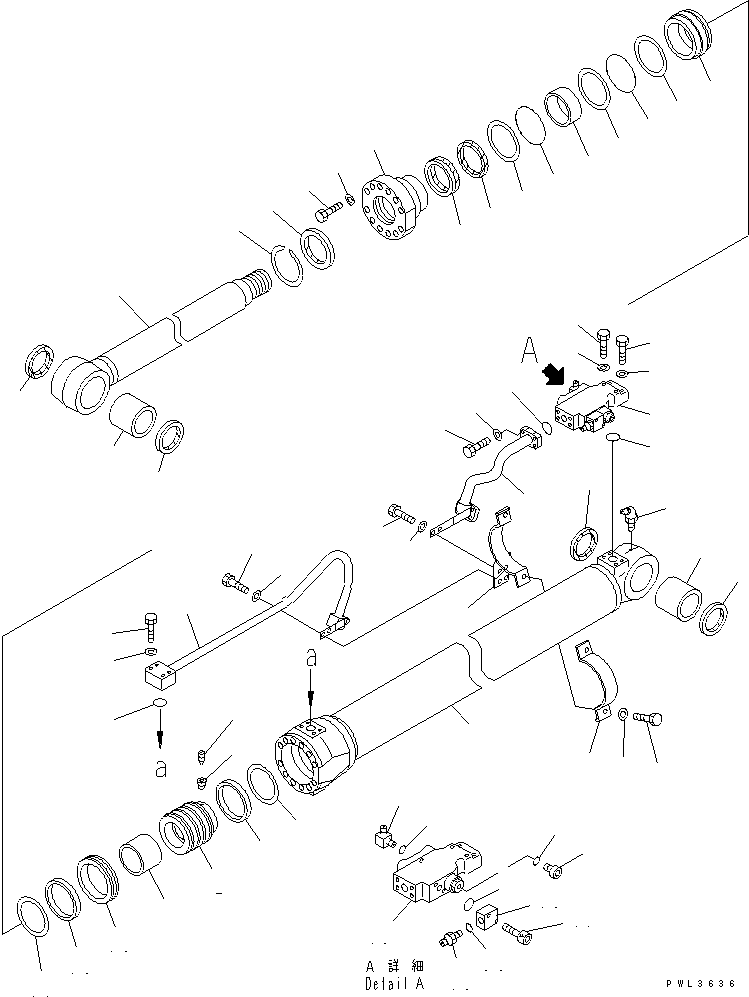 Трубка 20G-63-K7010 KOMATSU