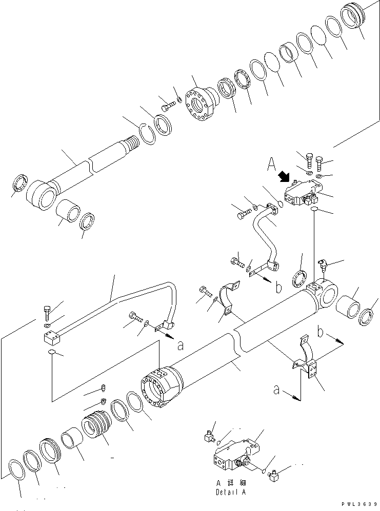 Трубка 20G-63-K7020 KOMATSU