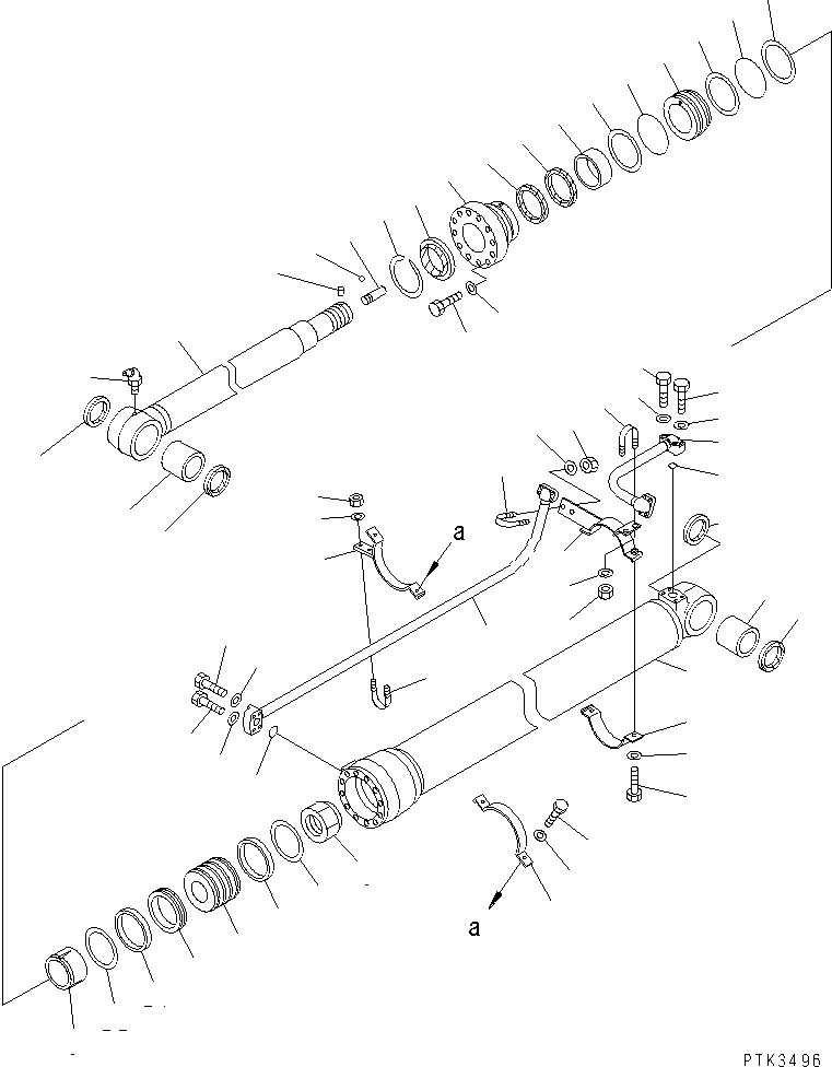 Кольцо 20G-60-K1890 KOMATSU