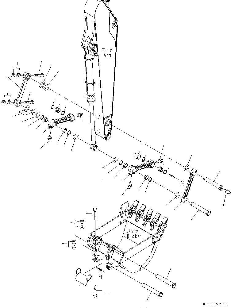 Проставка 21K-70-71440 KOMATSU