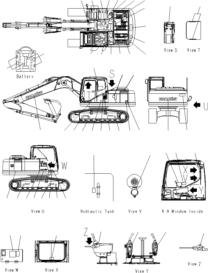 Пластина 21K-00-71250 KOMATSU