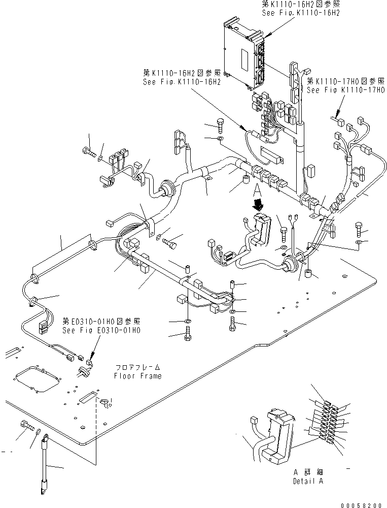 Жгут проводов 21K-06-72111 KOMATSU