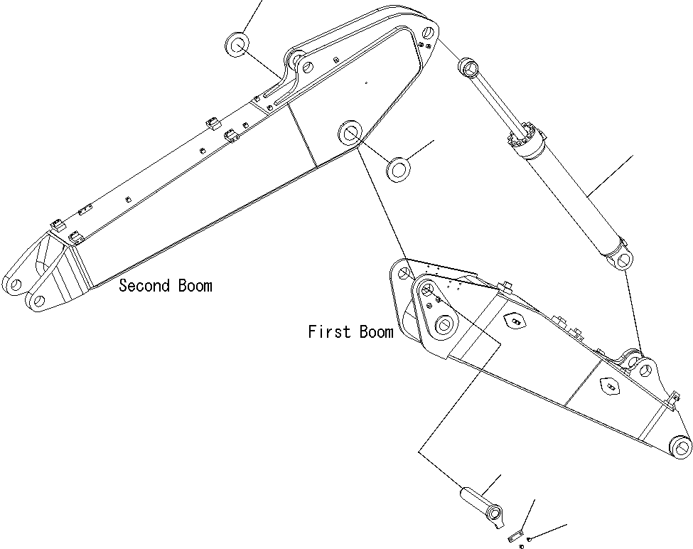 CYLINDER ASS'Y,(SEE FIG. Y1620-01A2) 707-01-0M220 KOMATSU