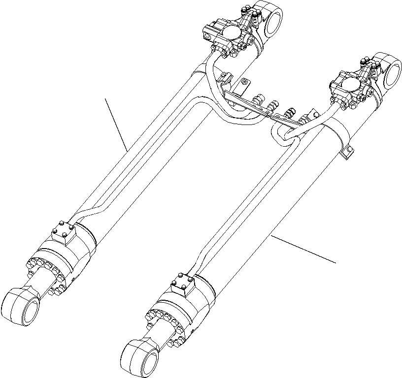 CYLINDER ASS'Y,(SEE FIG. Y1620-01A4 707-01-XM210 KOMATSU