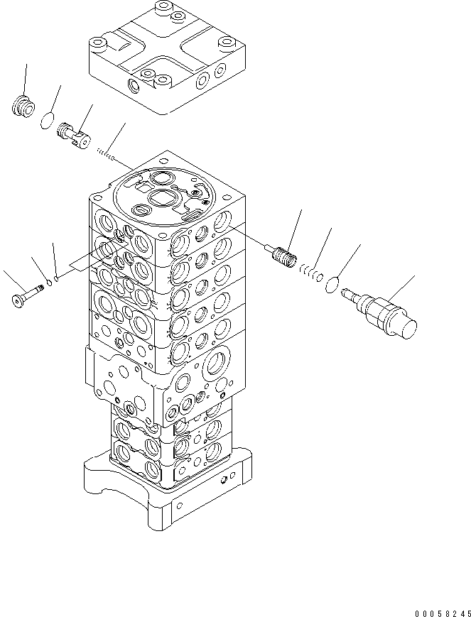 Клапан в сборе (723-51-05300) KOMATSU