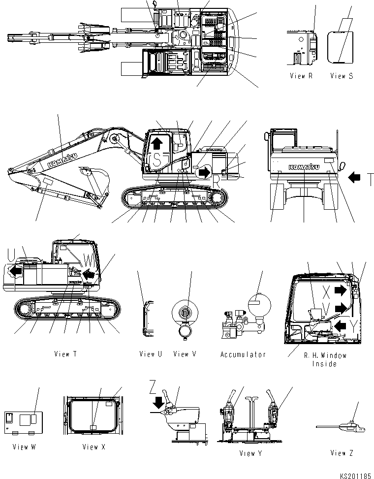 PLATE,NOTICE \2\208-00-71260 KOMATSU