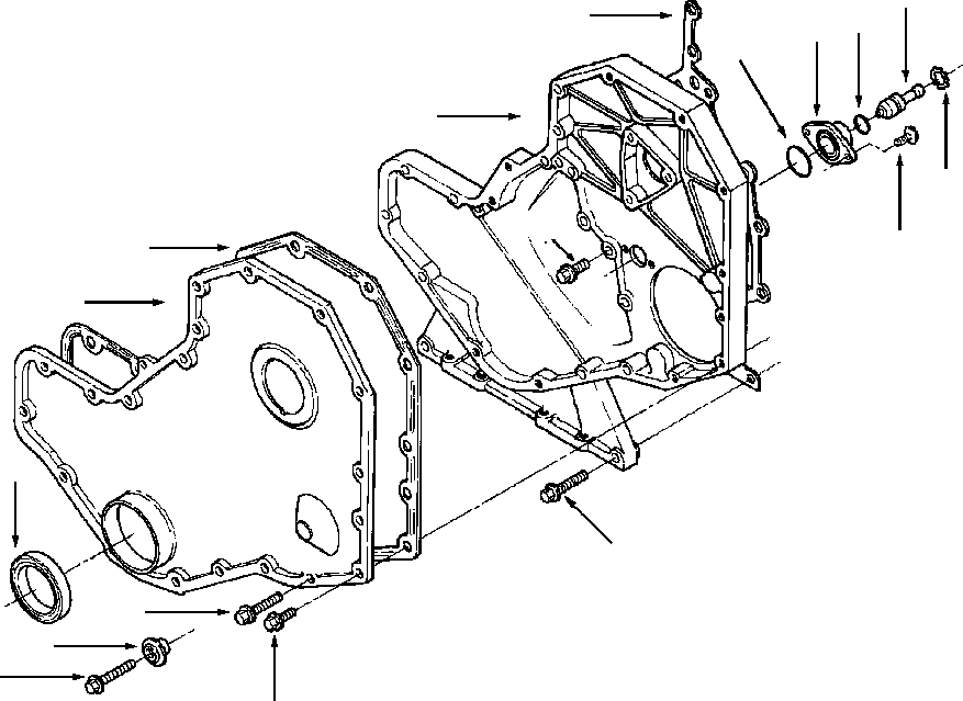 COVER, GEAR 6732-21-3310 KOMATSU
