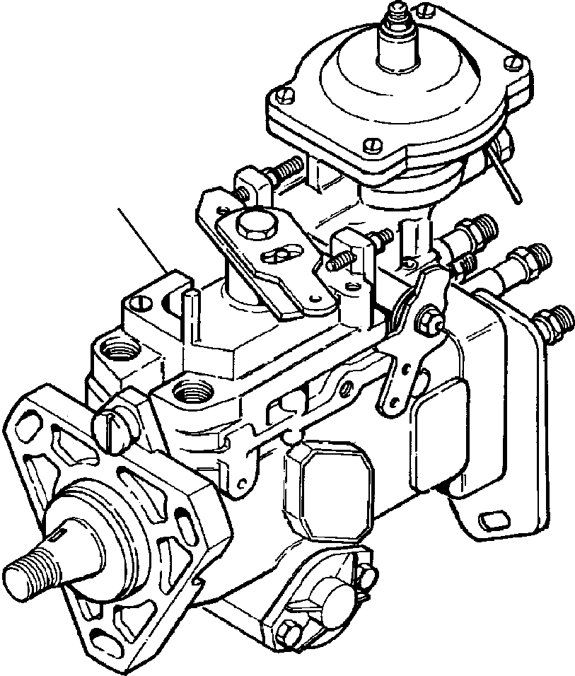 PUMP, FUEL INJECTION 6735-71-1130 KOMATSU