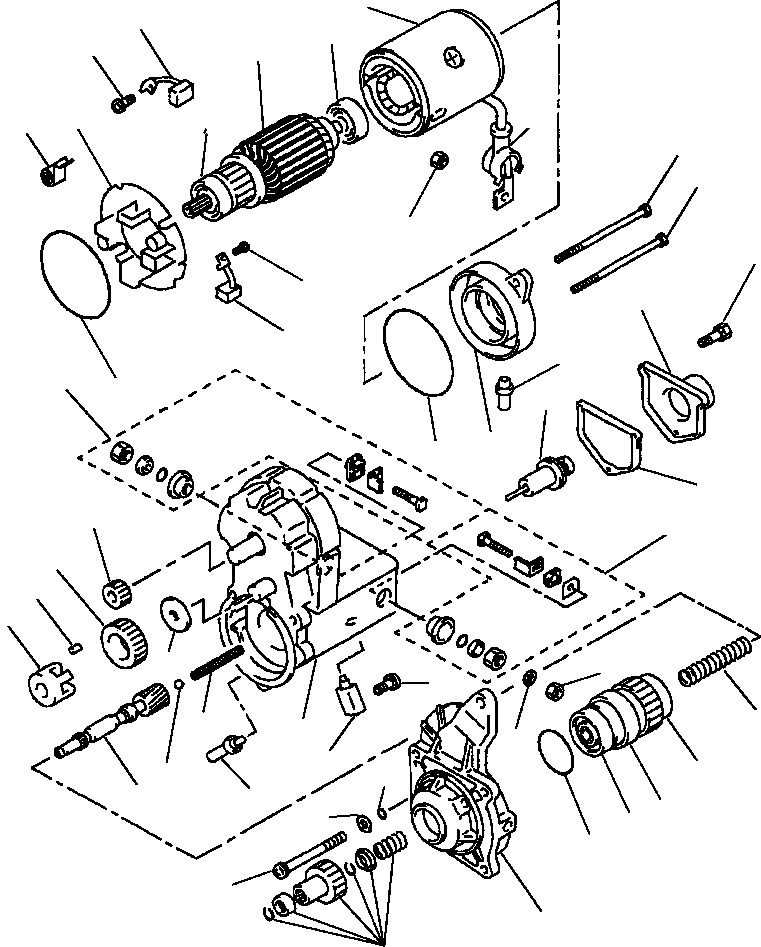 SUB-ASSEMBLY, STARTER CLUTCH 1308 862 H1 KOMATSU
