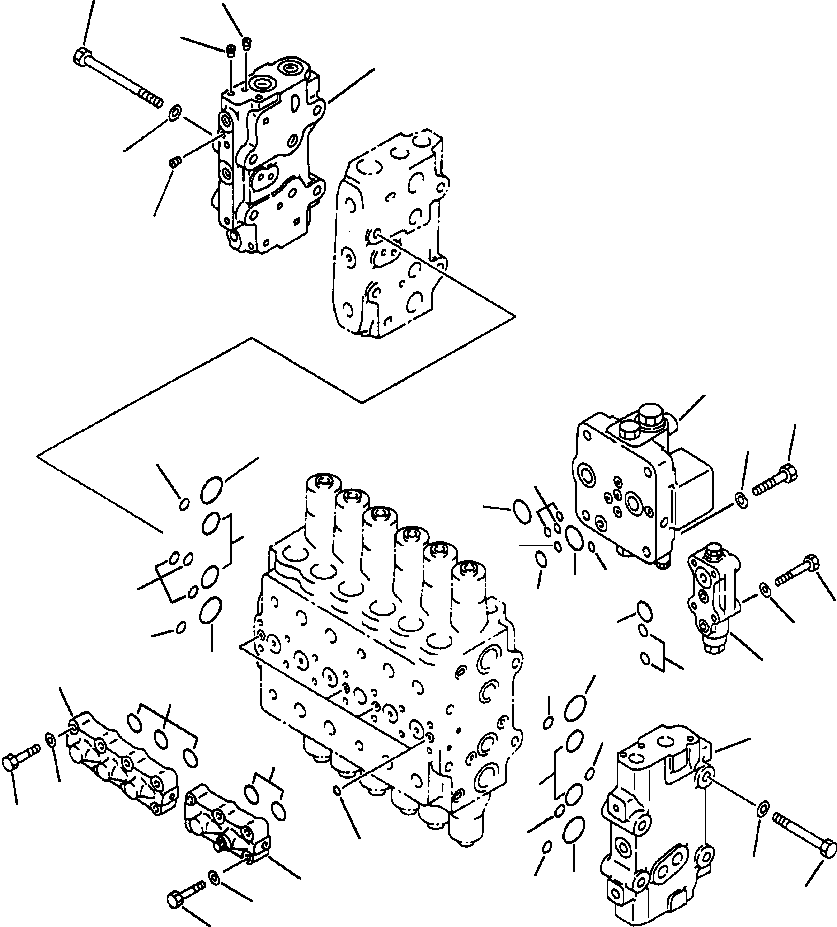 Управляющий клапан 723-47-10700 KOMATSU