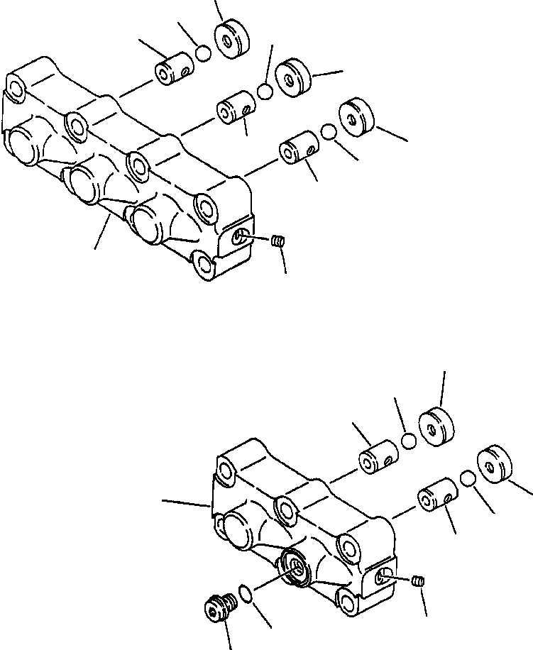 Пробка 708-21-12540 KOMATSU