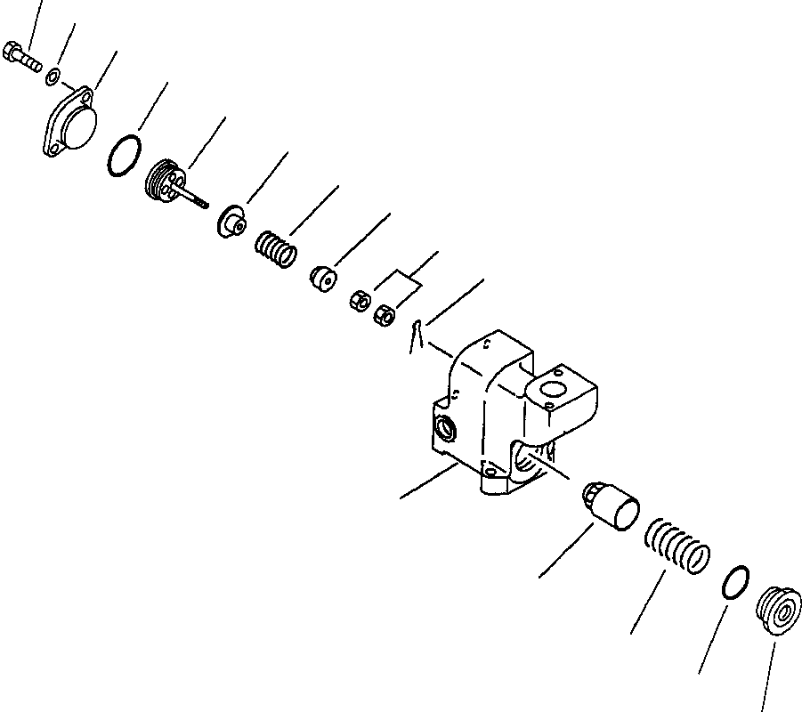 Упорное кольцо 205-60-71290 KOMATSU