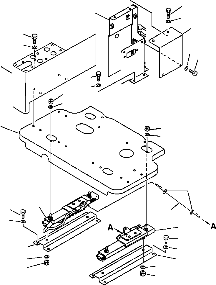 ADJUSTER,R.H. 20Y-43-29530 KOMATSU