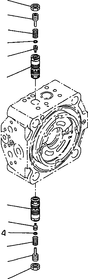 клапан в сборе 702-73-02110 KOMATSU