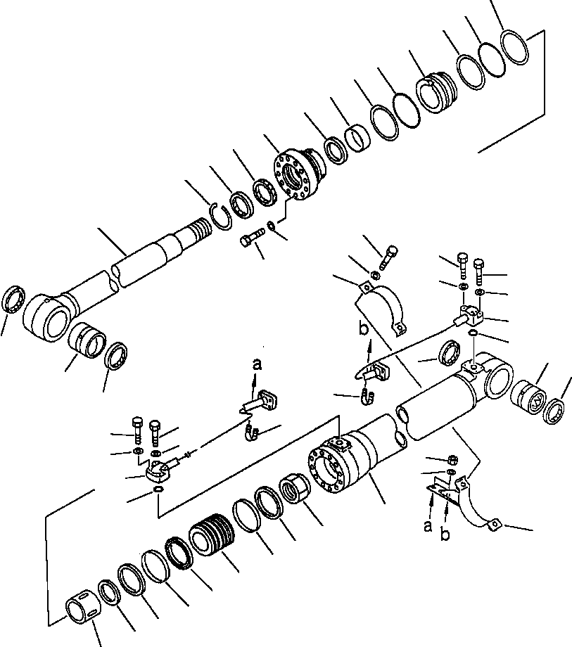 Кронштейн правый 206-63-54292 KOMATSU