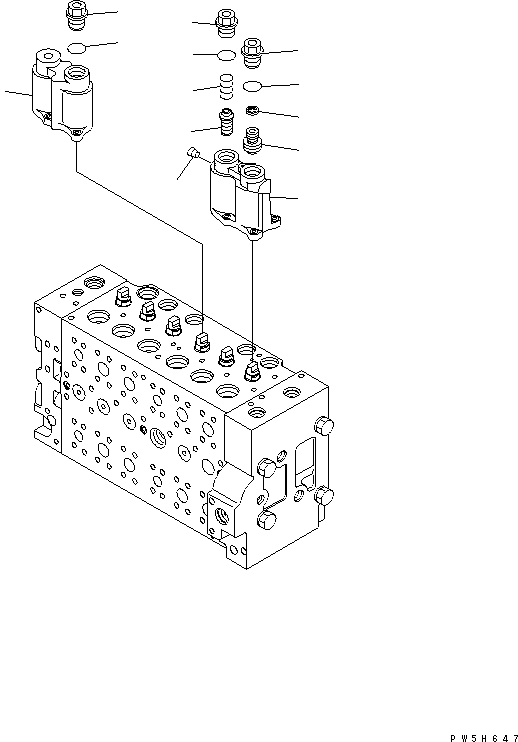 Корпус в сборе 723-46-18200 KOMATSU