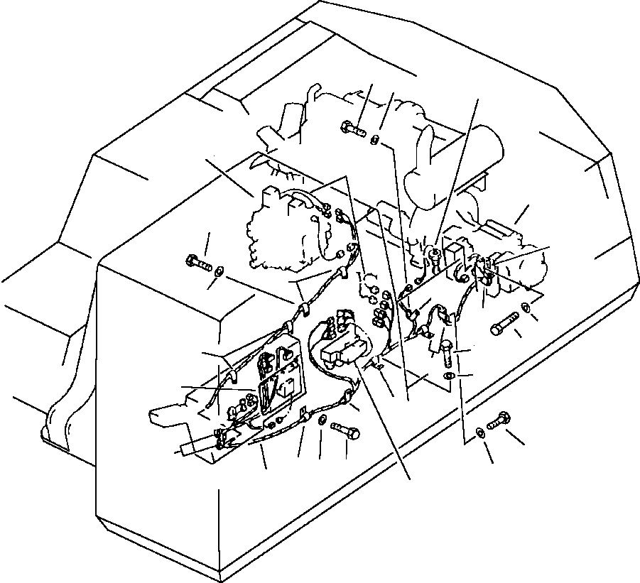 Жгут проводов 20Y-06-15453 KOMATSU
