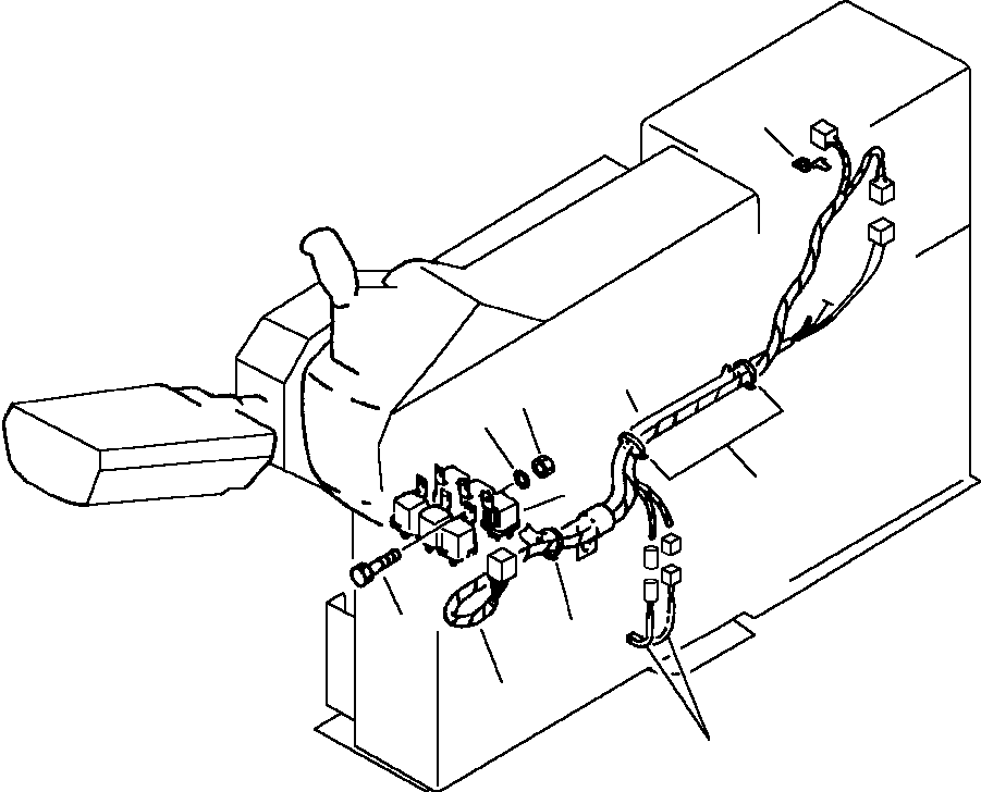 Жгут проводов 207-06-52230 KOMATSU