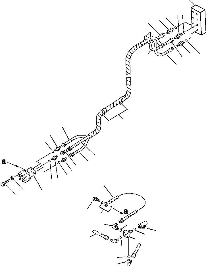 Шланг 20Y-62-17560 KOMATSU
